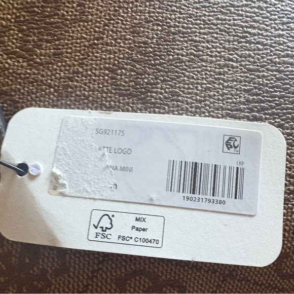 Guess Latona Mini Tote in Logo Latte - Picture 8 of 11